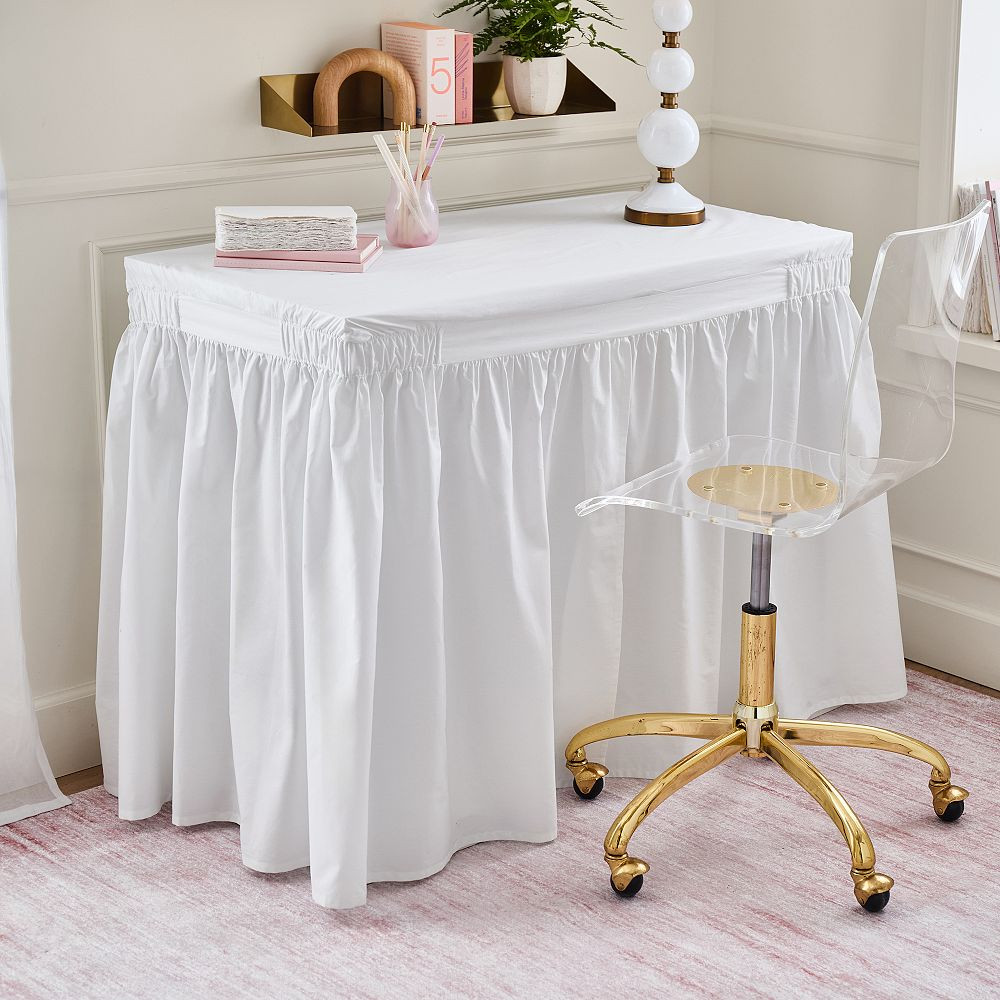 Decorator Desk Skirt | Pottery Barn Teen
