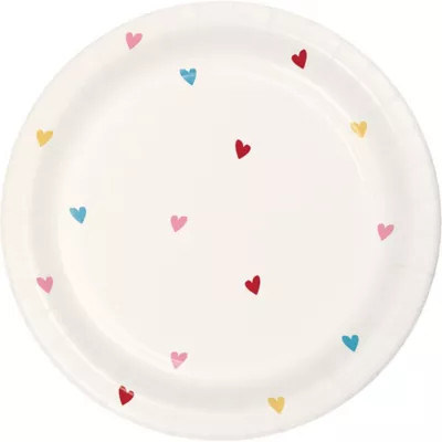 H For Happy™ 18-Count Hearts and Stripes Scatter Valentine's Day Lunch Plates | Bed Bath & Beyond