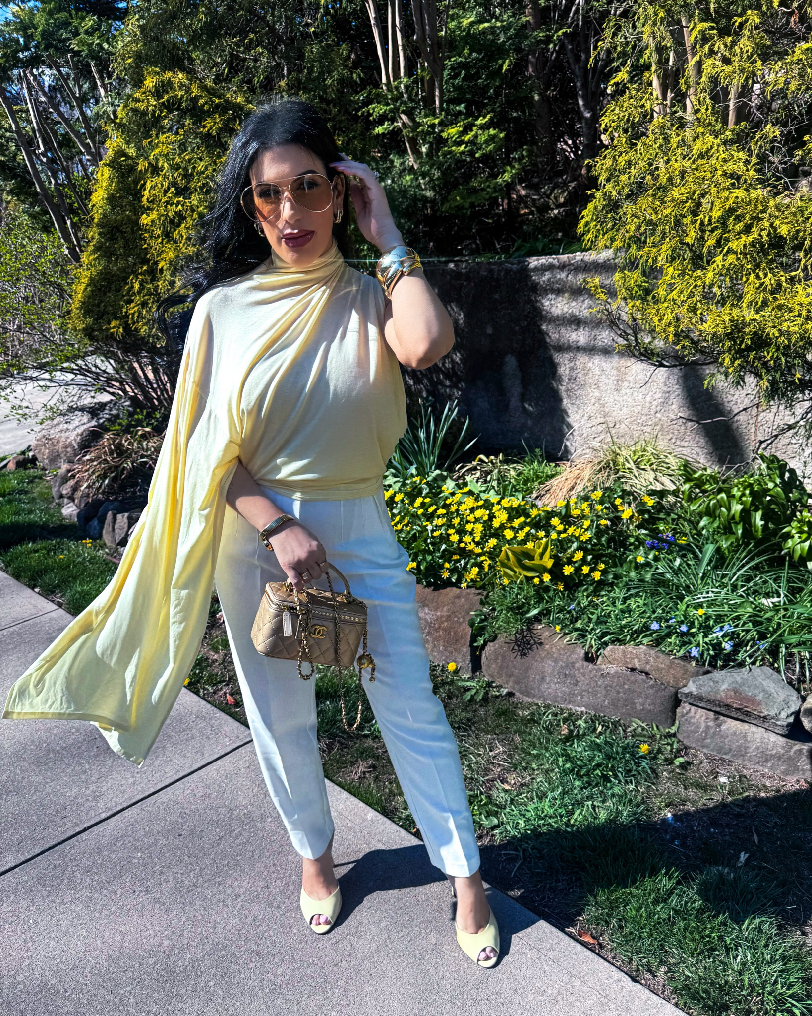 Springtime outfit💛🤍

#LTKootd #LTKPetite #LTKSeasonal