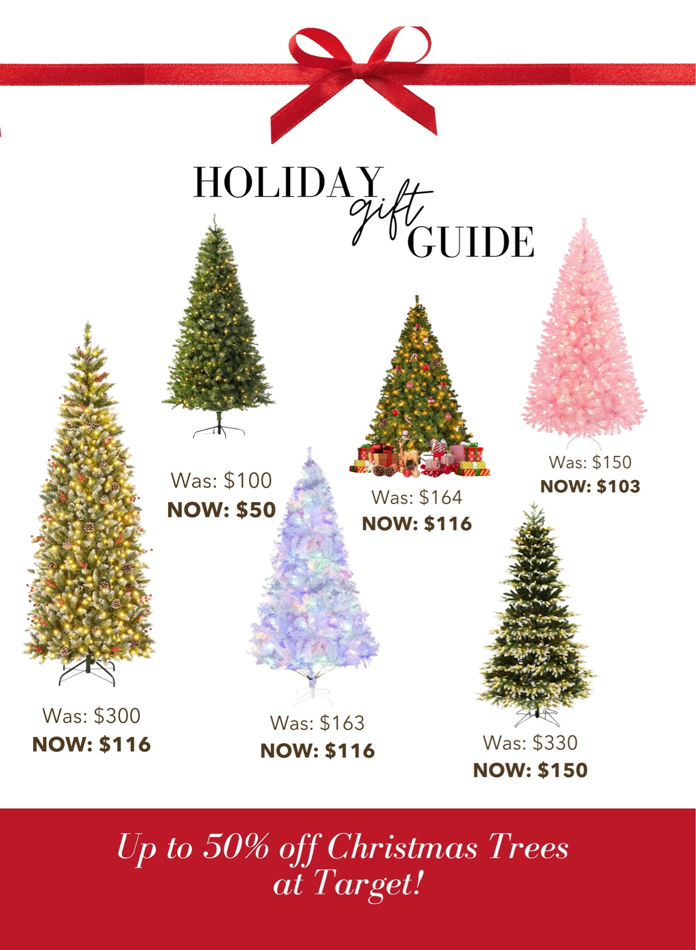Up to 50% off Christmas Trees at Target! #Christmas #ChristmasDecor #ChristmasSales #ChristmasTrees

#LTKHoliday #LTKGiftGuide #LTKSeasonal