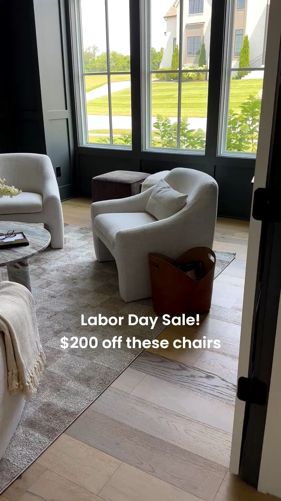 Labor Day sale! My parlor chairs are on sale! Take $200 off. Performance fabric, so comfortable, and great quality. Love the look. @Wayfair

#LTKHome #LTKSaleAlert #LTKSeasonal