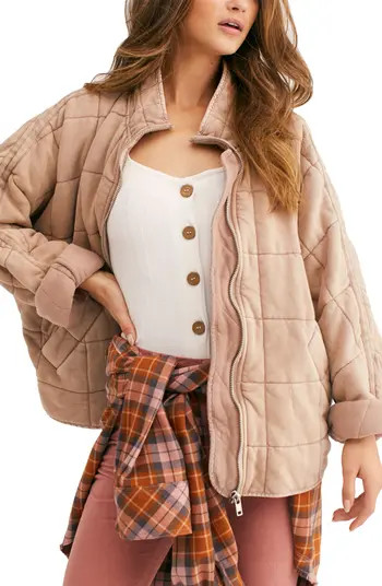 Dolman Sleeve Quilted Jacket | Nordstrom