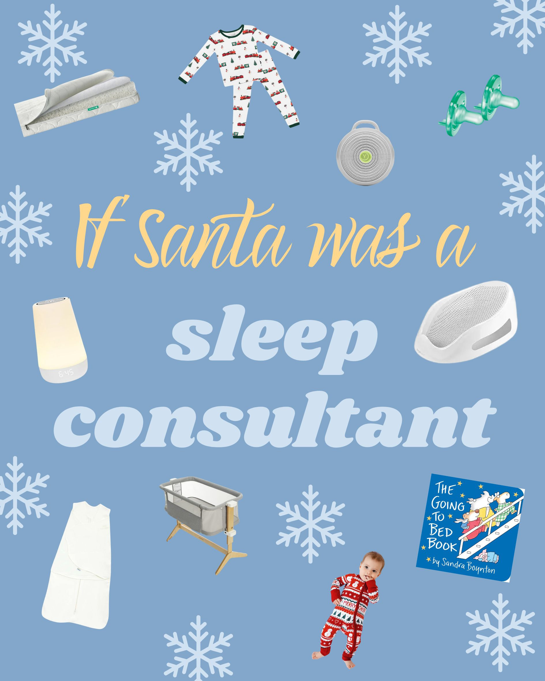 What would Santa buy as a sleep consultant? Check out our favorite products! 

 #LTKGiftGuide #LTKBaby #LTKKids
