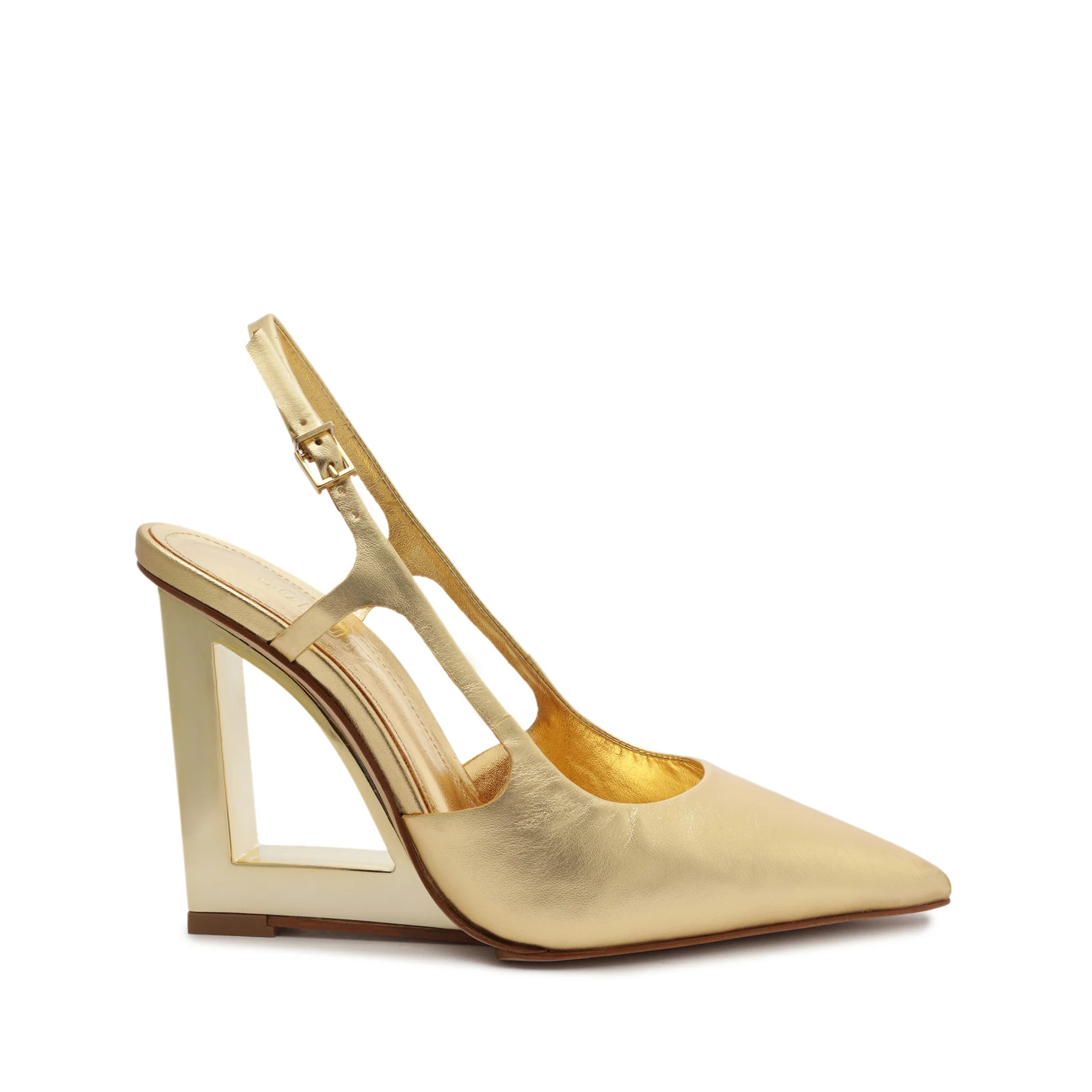 Filipa Casual Slingback Metallic Leather Pump | Schutz Shoes (US)