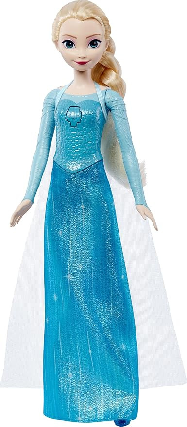 Mattel Disney Frozen Toys, Singing Elsa Doll in Signature Clothing, Sings “Let It Go” from Th... | Amazon (US)