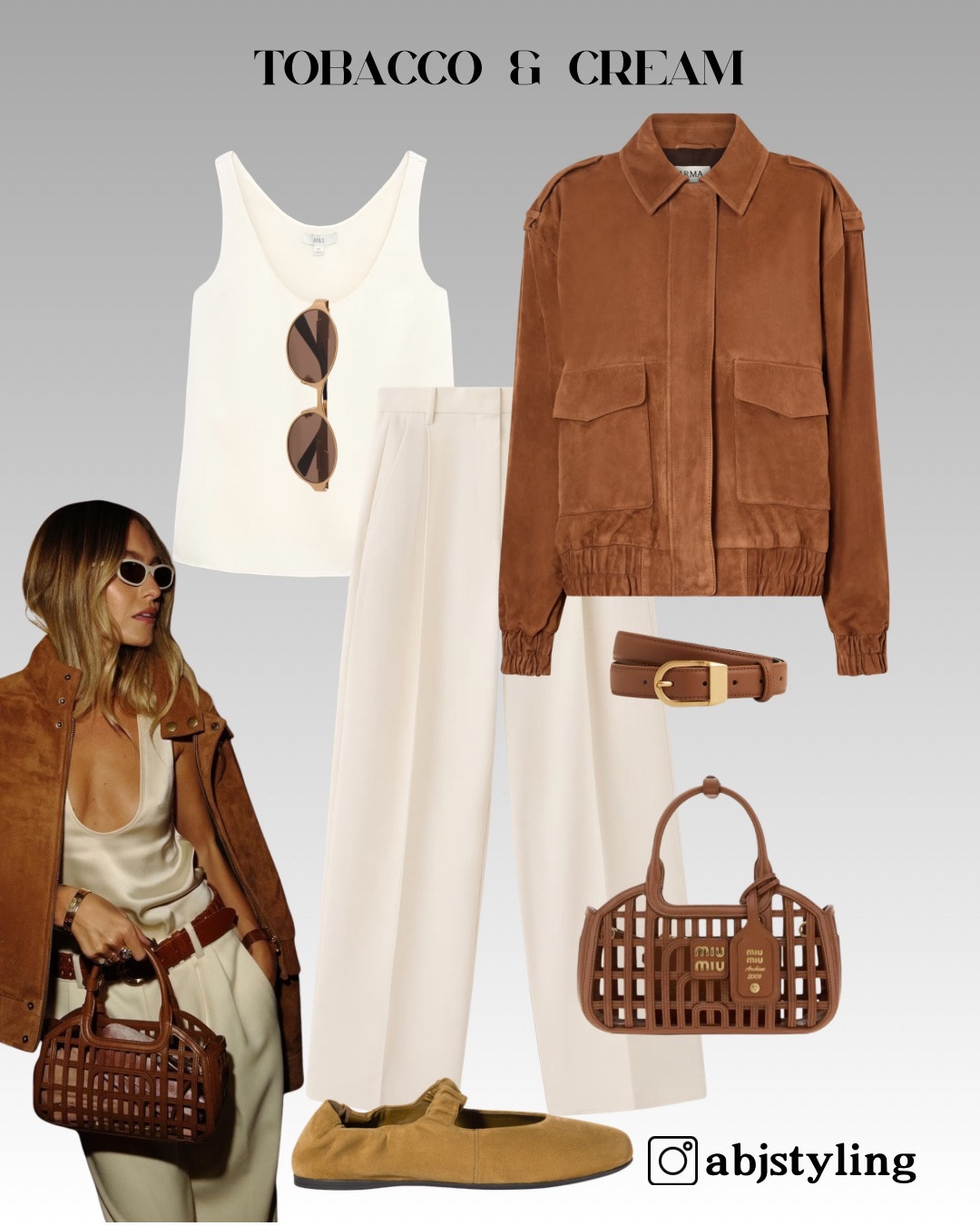 Suede Weather 🤎

Cream trousers and a simple top with tobacco suede is such a good way to move lighter summer pieces into September.

Styling tip: keep the base tonal, then repeat the warm brown once or twice through the belt, bag or shoes so the jacket doesn’t feel disconnected.

#LTKuk #LTKautumn #LTKeurope