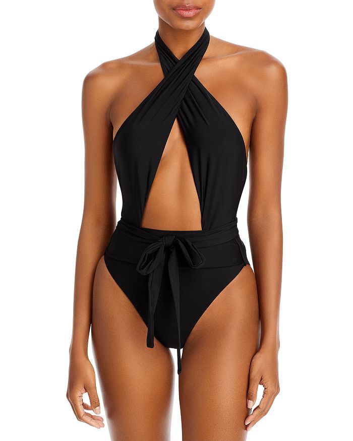 PQ Swim Alex Cutout Halter One Piece Swimsuit Back to Results -  Women - Bloomingdale's | Bloomingdale's (US)