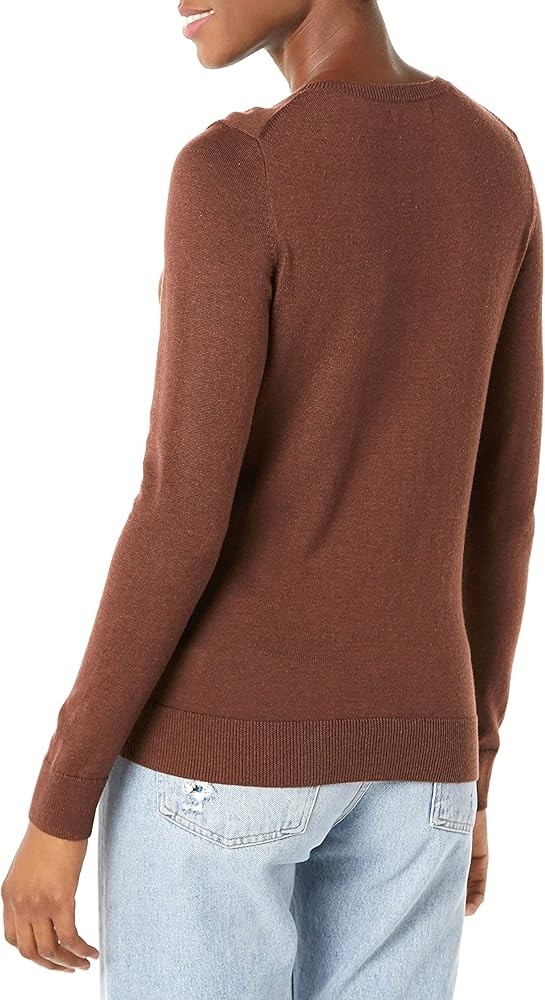 Amazon Essentials Women's Long-Sleeve Lightweight Crewneck Sweater (Available in Plus Size) | Amazon (US)