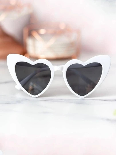 1pair Heart Design Party Glasses | SHEIN