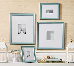 Bird Blue Wood Gallery Frames | Pottery Barn (US)