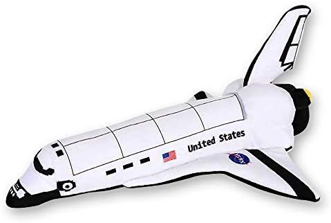 ArtCreativity Stuffed Space Shuttle Plush Toy for Kids - 14 Inch Soft and Cuddly Astronaut Spaces... | Amazon (US)