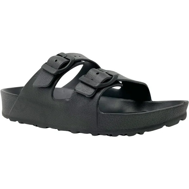 Hey Collection Womens Lightweight Slides Double Strap EVA Comfort Casual Slides Sandal with Adjus... | Walmart (US)