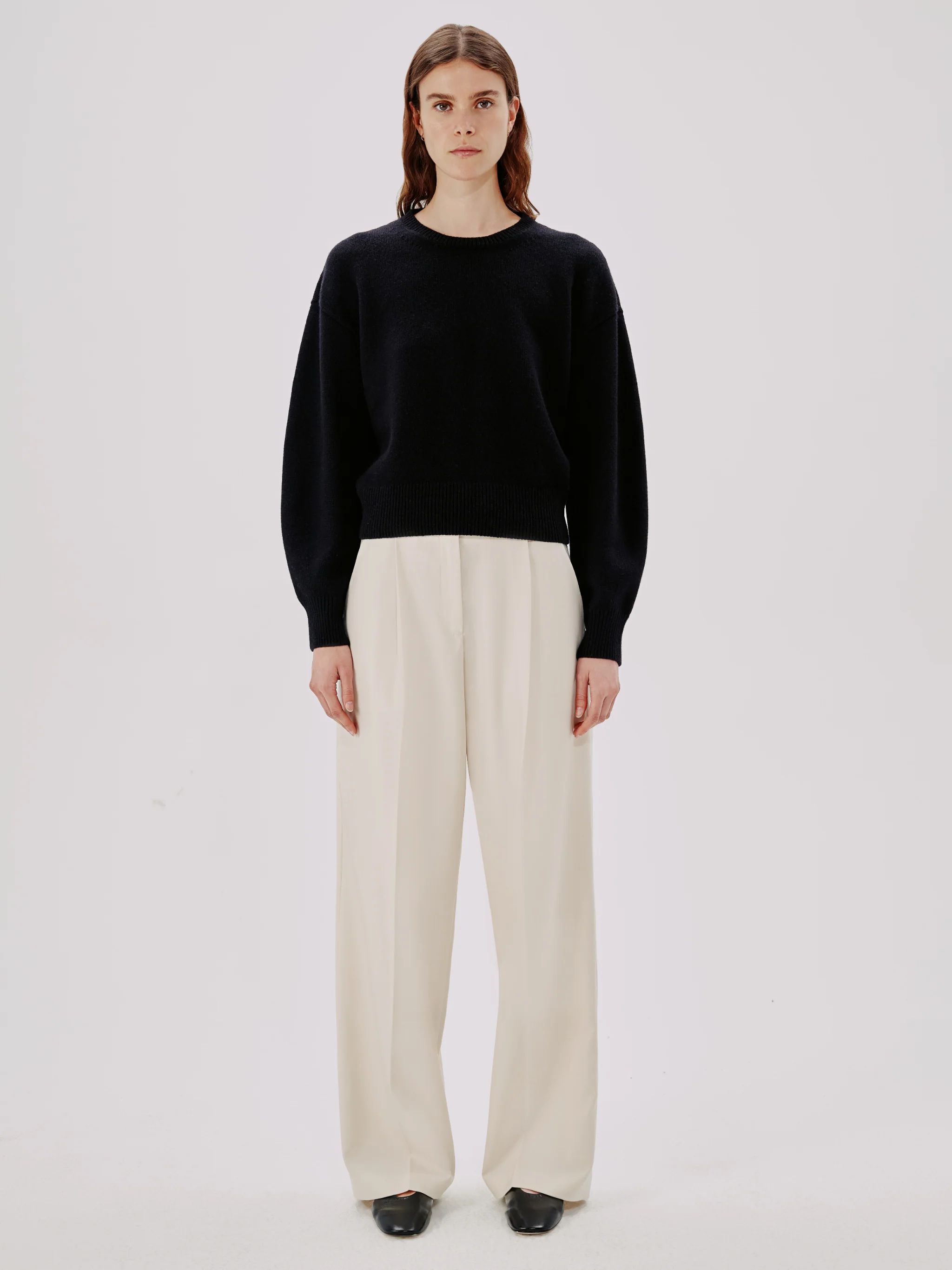 Cashmere Knit Sweatshirt | AnotherTomorrow