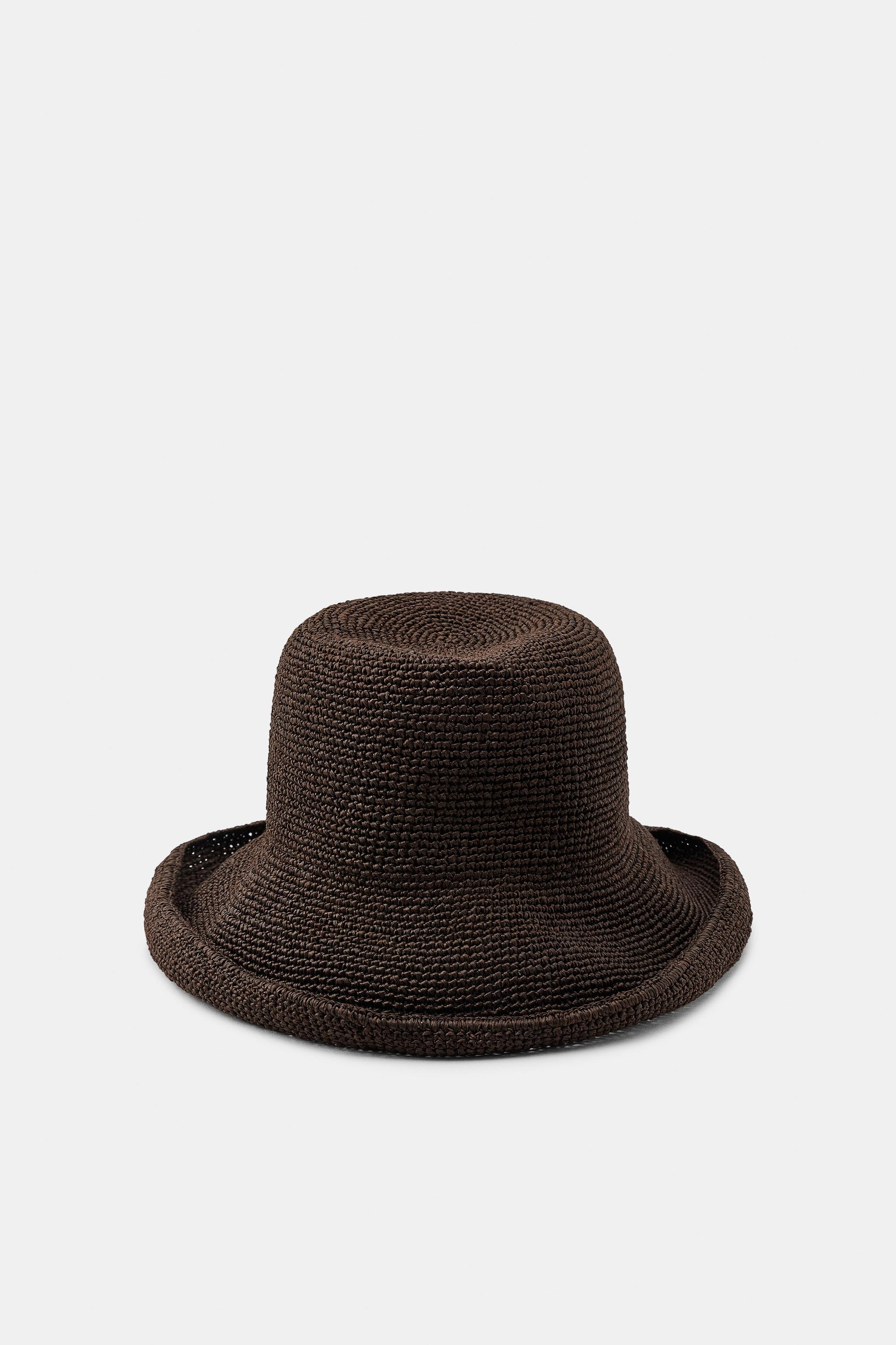 100% PAPER BUCKET HAT | Zara UK