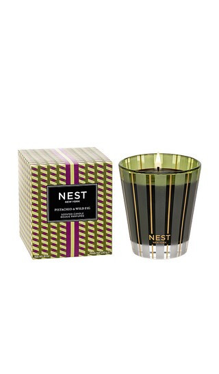 NEST New York Pistachio & Wild Fig Classic Candle in Beauty: NA. | Revolve Clothing (Global)