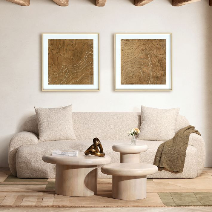 Oriana Round Coffee Table (23"–30") | West Elm (US)