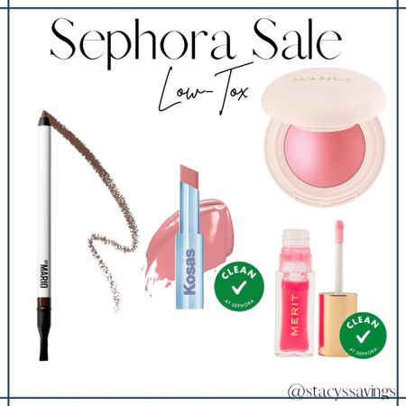 All of the Low-Tox items I picked up during the Sephora Sale. The lips products & blush have Lake dyes, but are otherwise fairly clean. Sephora does not have tinted lip or blush products without Lake dyes. I’m fairly with cool-neutral undertones. 



#LTKsalealert #LTKbeauty #LTKxSephora