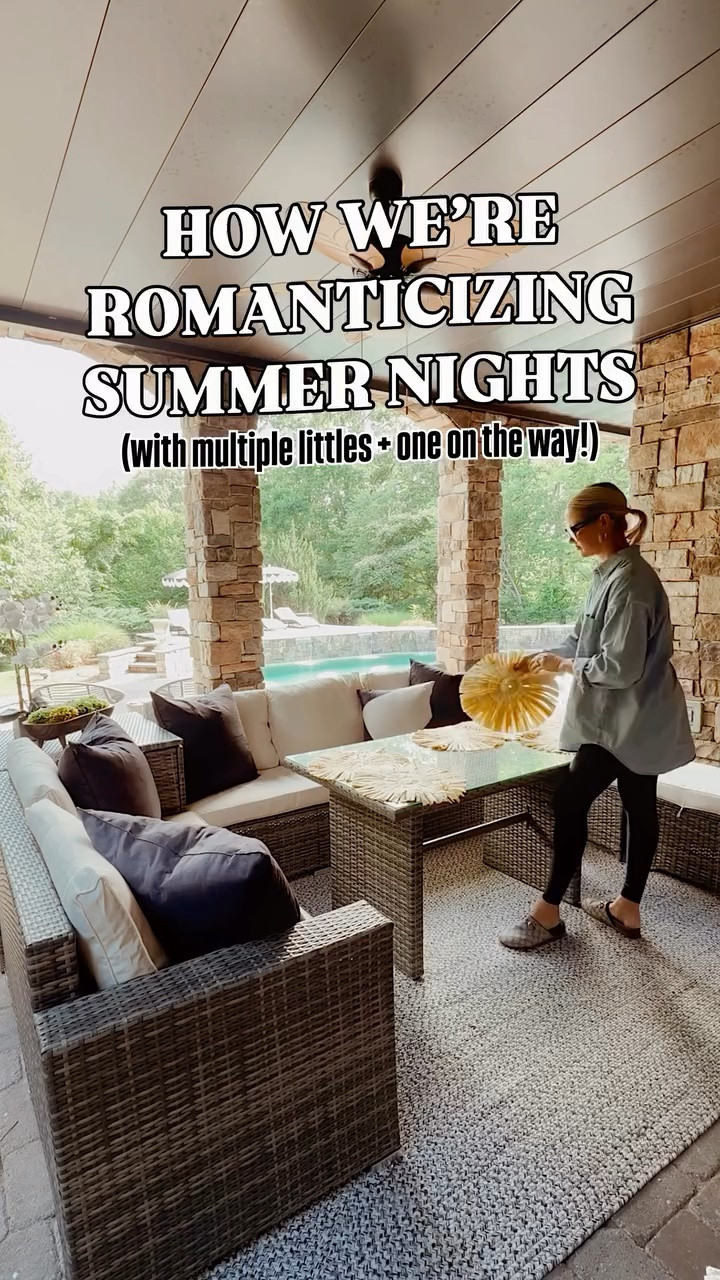 #ad #WayfairPartner @wayfair #wishyouwerehere #outdoor #Wayfair HOW WE’RE ROMANTICIZING OUR
SUMMER NIGHTS with Wayfair 🍉🌅

laugh loud ✔️
be silly ✔️
love big ✔️

shop all of our outdoor furniture & entertainment pieces below!
@wayfair #ad #wayfair
#wayfairpartner #wishyouwerehere
