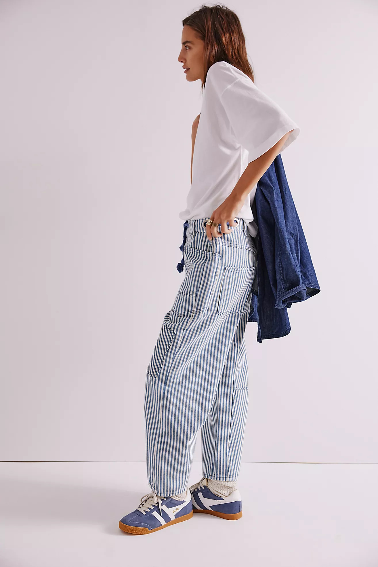 We The Free Moxie Railroad Low-Slung Jeans | Free People (Global - UK&FR Excluded)