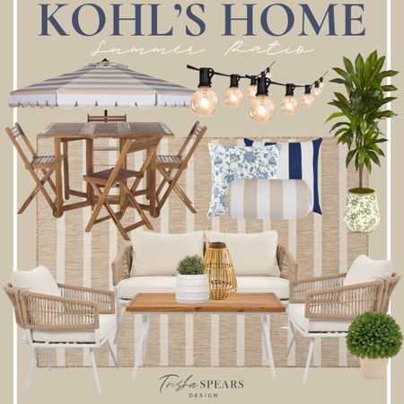 Kohls Home / Kohls Outdoor Furniture / Outdoor Furniture / Outdoor Decor / Outdoor Throw Pillows / Outdoor Accent Chairs / Outdoor Seating / Outdoor Fire pits / Threshold Furniture / Outdoor Area Rugs / Patio Decor / Summer Patio / Patio Furniture / Patio Seating / Patio Entertaining / Outdoor Lighting / Outdoor Dining/ Outdoor Entertaining / Summer Patio

#LTKSeasonal #LTKstyletip #LTKhome