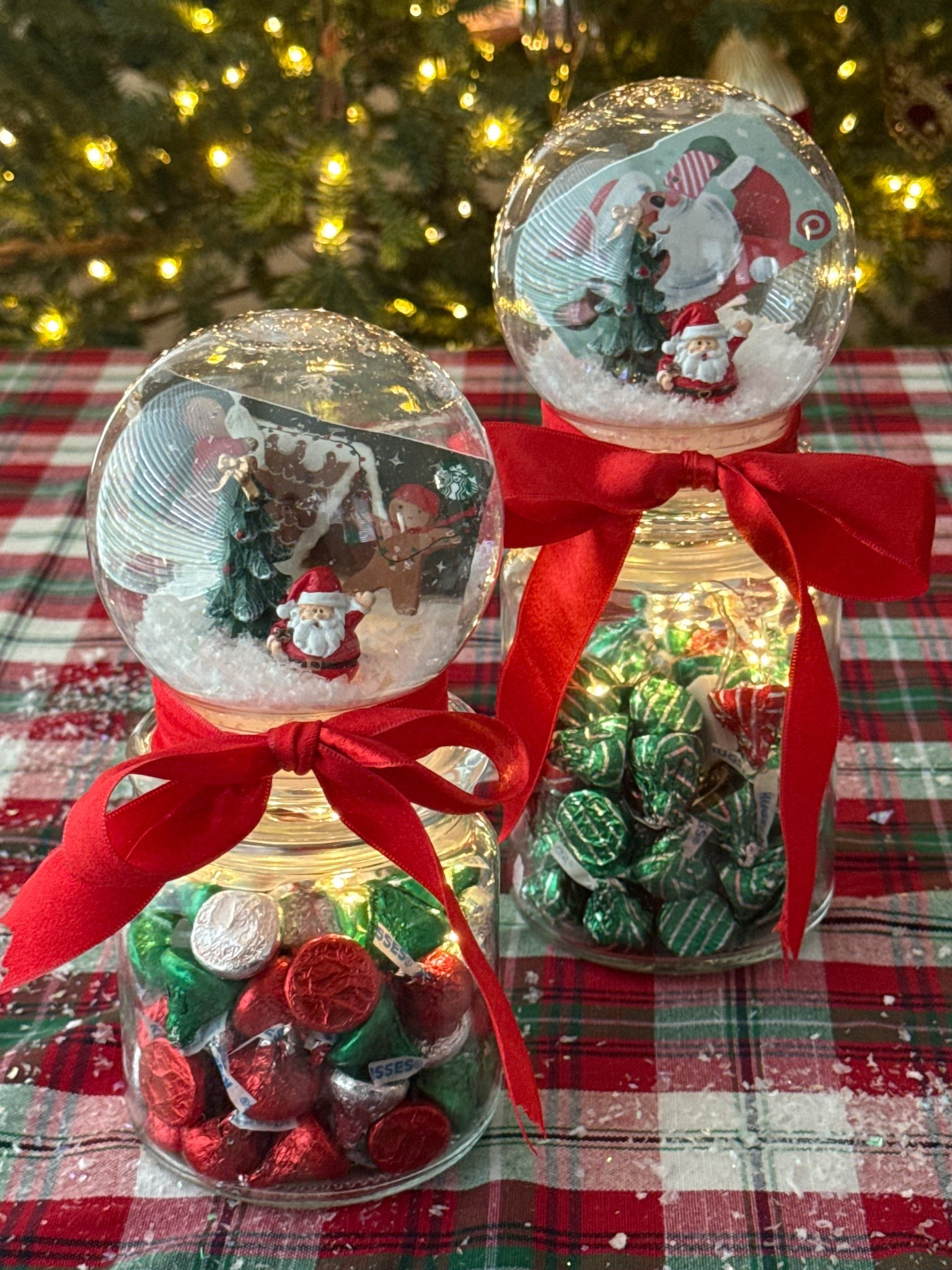 I just love how this easy DIY turned out! And it’s such a pretty way to give a gift card and some chocolates. You can also fill the bottom with other fun little gifts or cookies too! 🎄☃️❄️

#LTKHoliday #LTKGiftGuide