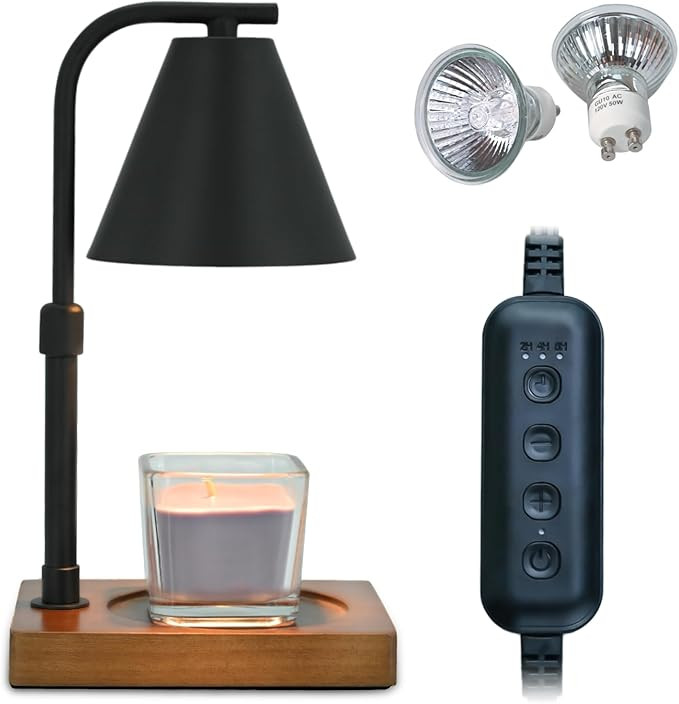 SOKCVSEA Candle Warmer Lamp - Electric Timer Candle Lamp Warmer, for Mom, House Warming Gifts New... | Amazon (US)