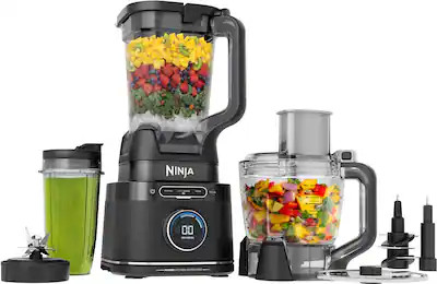 Ninja - Detect Kitchen System Power Blender + Food Processor Pro with 24-oz. To-Go Cup and BlendS... | Best Buy U.S.