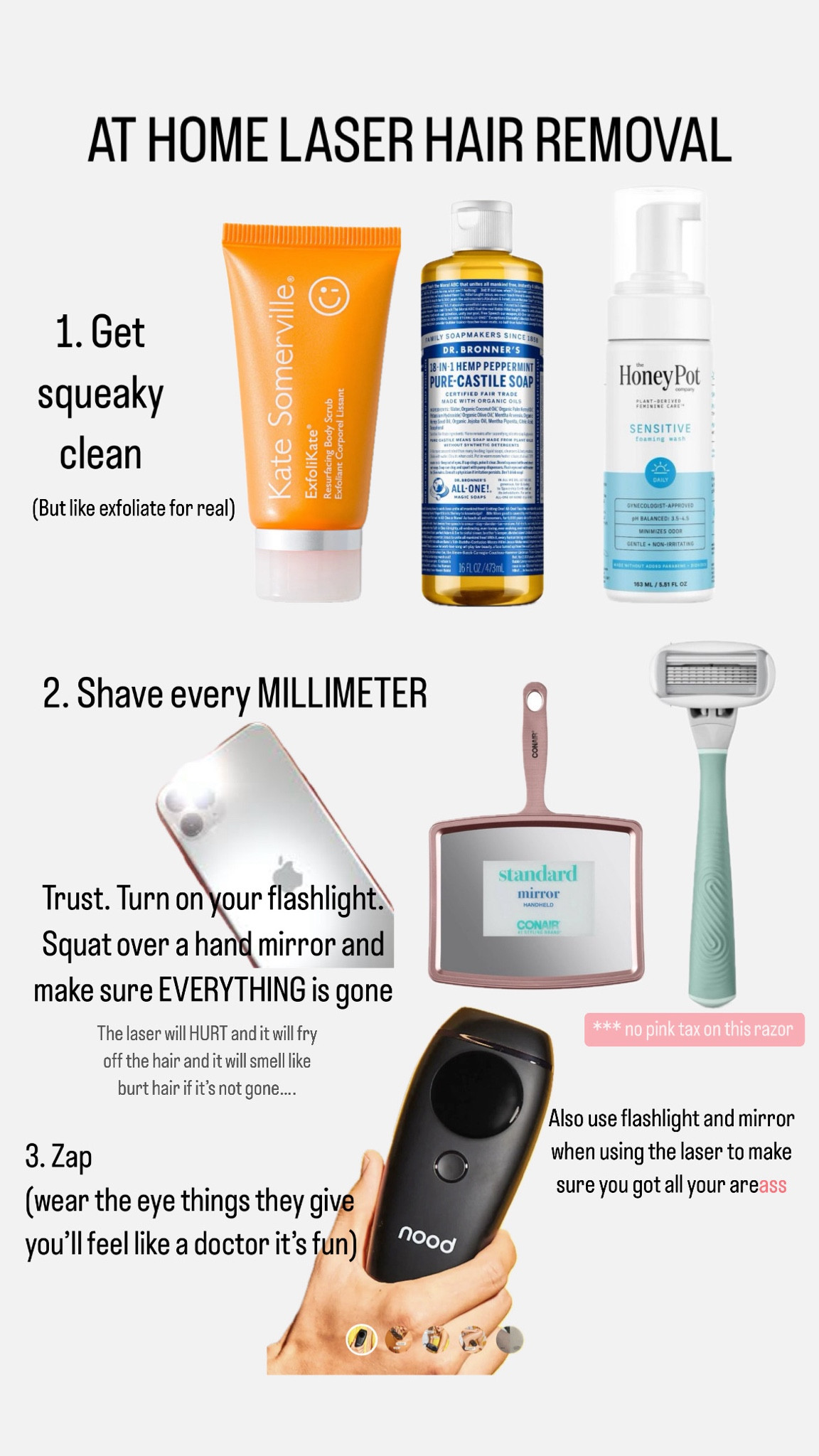 Sometimes you gotta spend a buck to save lots of bucks

I have saved so much money on shaving & waxing since having laser hair removal 


#LTKhome #LTKbeauty #LTKstyletip