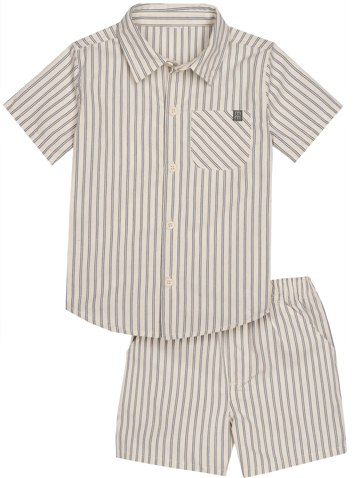 Modern Moments by Gerber Toddler Boy Woven Shirt and Short Set, Sizes 12M-5T | Walmart (US)