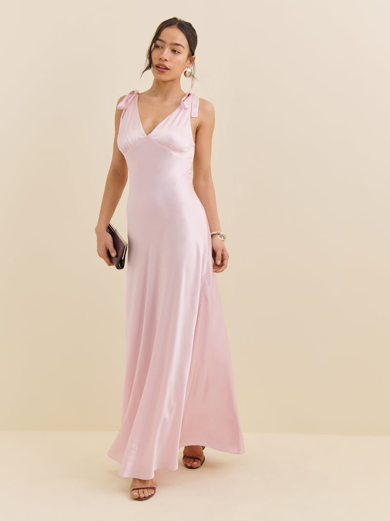 Pernille Silk Dress | Reformation (Global)