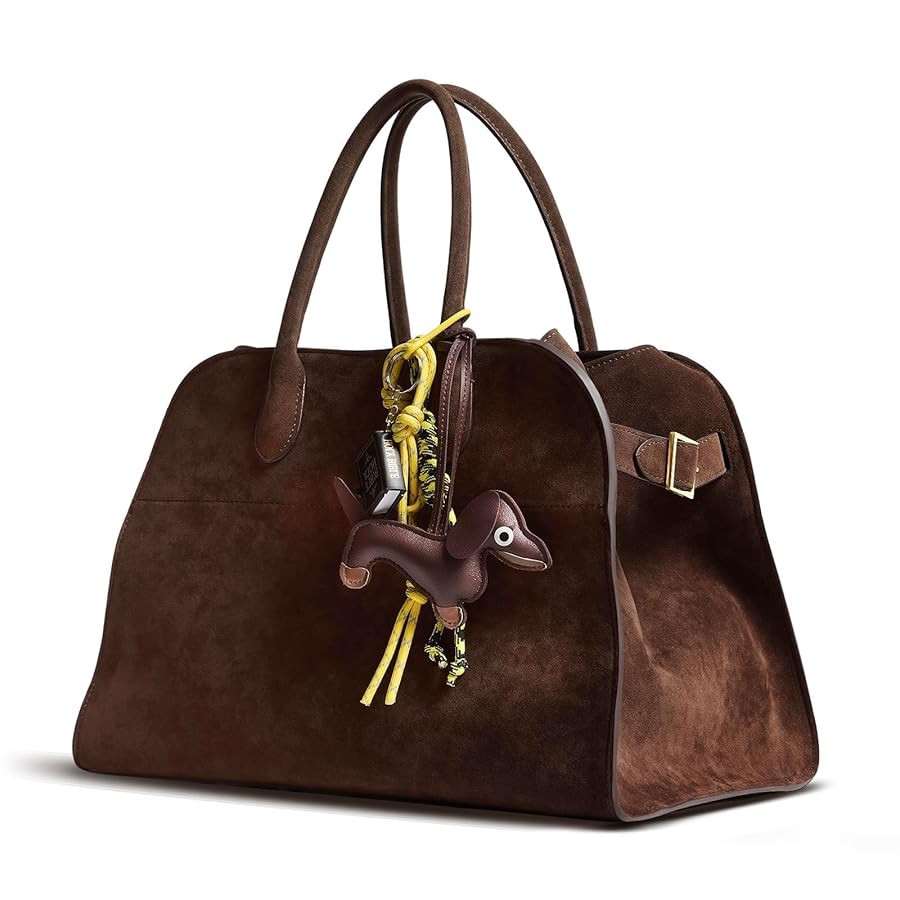 Brown Faux Suede Handbag Tote Hobo Bag for Women 2025, Women'S Top-Handle Handbags, 15” Large C... | Amazon (US)