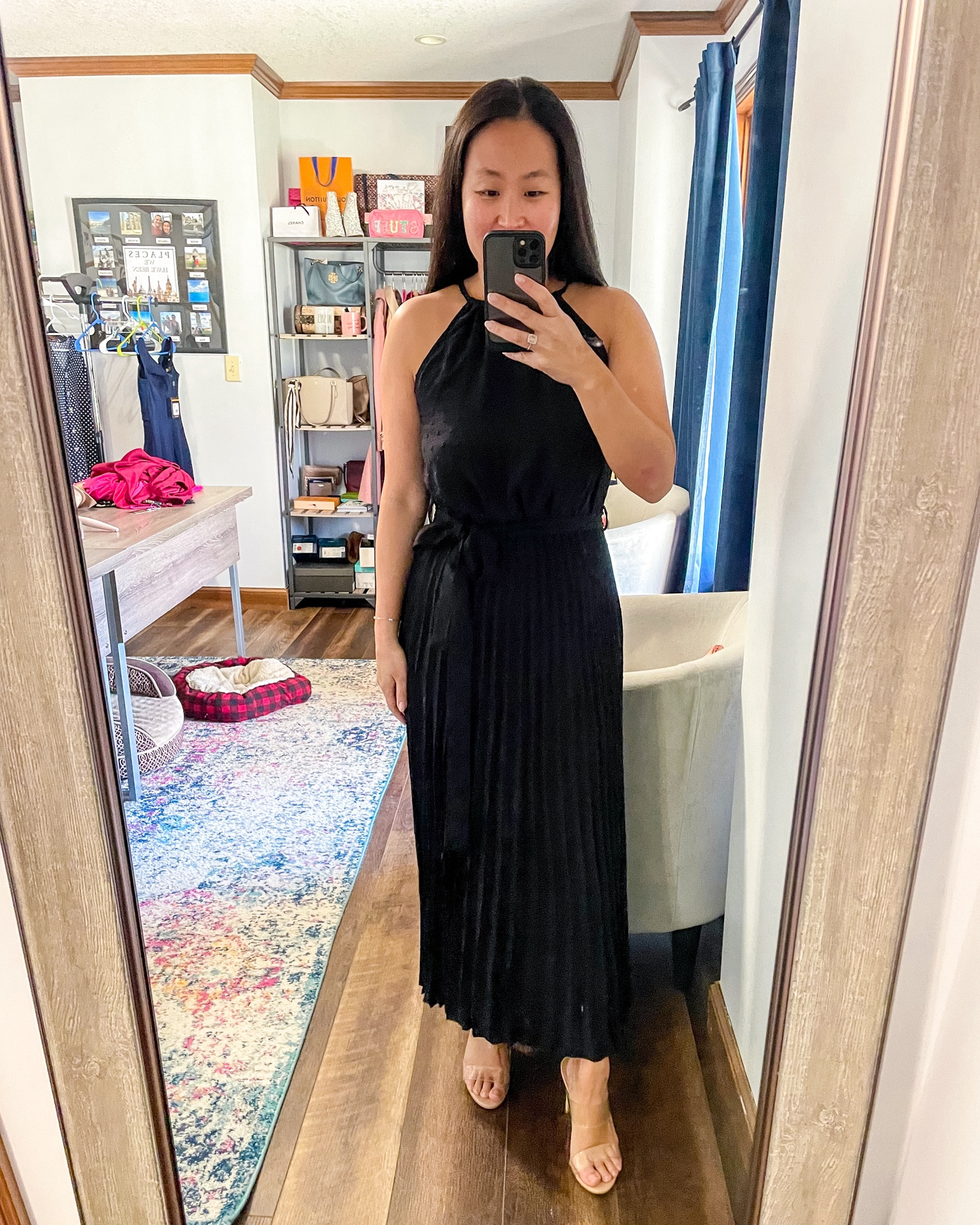 LOVE this versatile dress! It’s dressy enough for a summer wedding, but could also be worn with sandals for a date night. A perfect maxi on my petite frame. Size down if in between sizes, several colors available, sizes small-XXL. 

#LTKwedding #LTKSeasonal #LTKparties