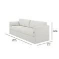 Better Homes & Gardens Waylen Slipcover Sofa, Cream, by Dave & Jenny Marrs | Walmart (US)