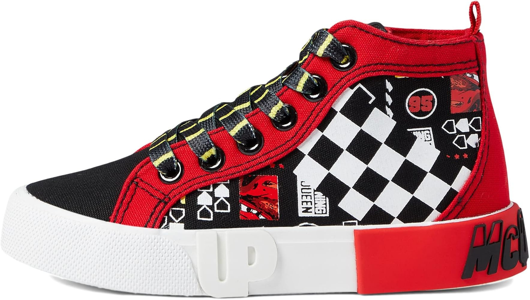Ground Up Cars Lightning McQueen High-Top (Little Kid/Big Kid) | Amazon (US)