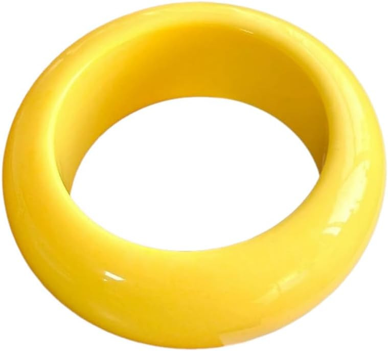 Chunky Colorful Geometric Cuff Bangle Candy Color Irregular Wide Cuff Bracelet Bangle Bracelet Vi... | Amazon (US)