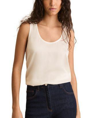 REISS Ruby Mixed Media Tank Top  | Bloomingdale's Women | Bloomingdale's (US)