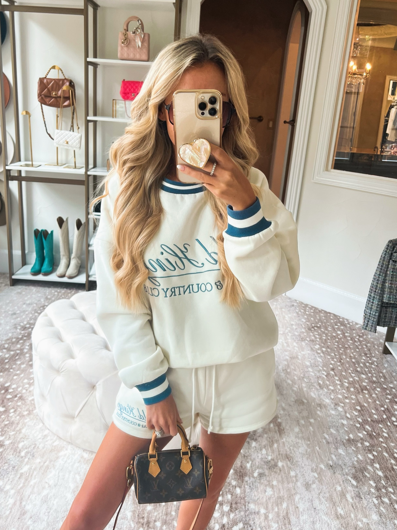 20MACY for 20% off Gold Hinge! Summer lounge set 