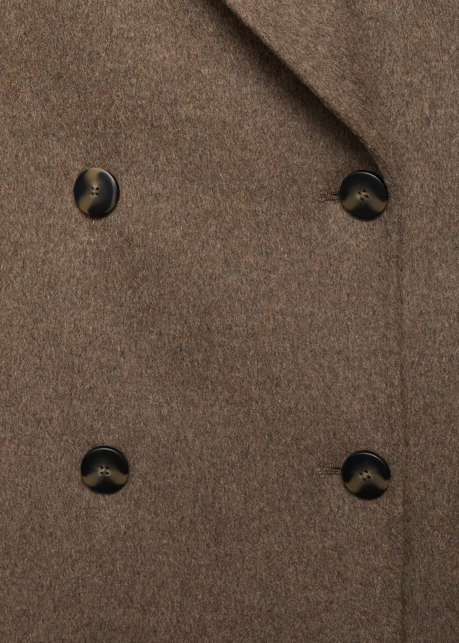 Handmade oversized wool coat - Women | MANGO USA | Mango (US/MX/AU)