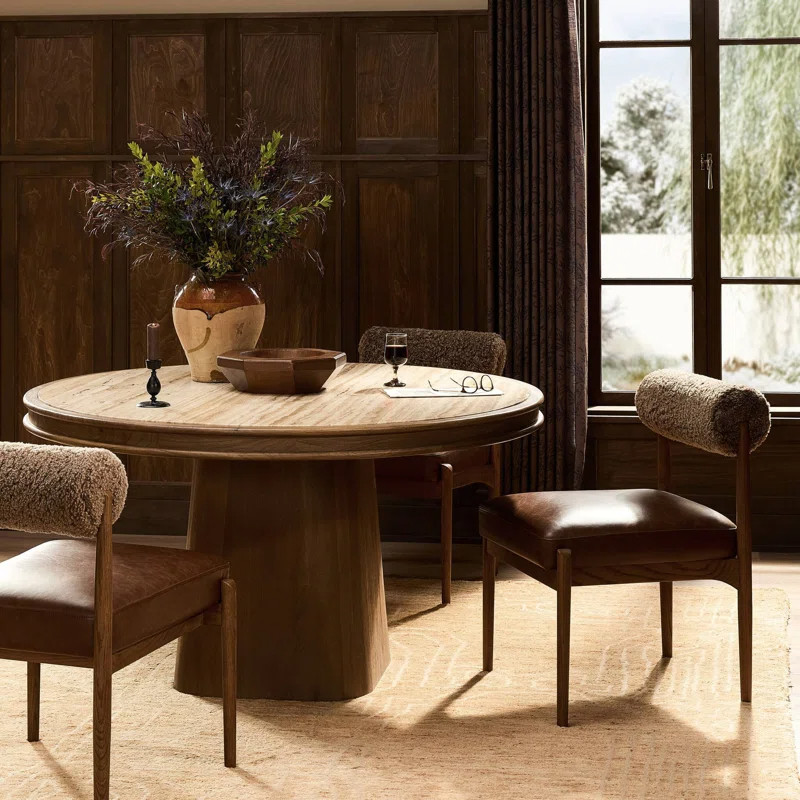 This is your sign to upgrade your dining room before fall guests start showing up 🍂✨ Obsessed with these luxe dining chairs + warm wood tables… it’s giving expensive but effortless 🤎

#diningroommakeover #fallrefresh #jossandmainstyle #homeglowup #luxurydecor #cozyaesthetic #homestyle #ltkhomeinspo #interiorgoals #falltablescape 

 #LTKSeasonal #LTKHome #LTKSaleAlert