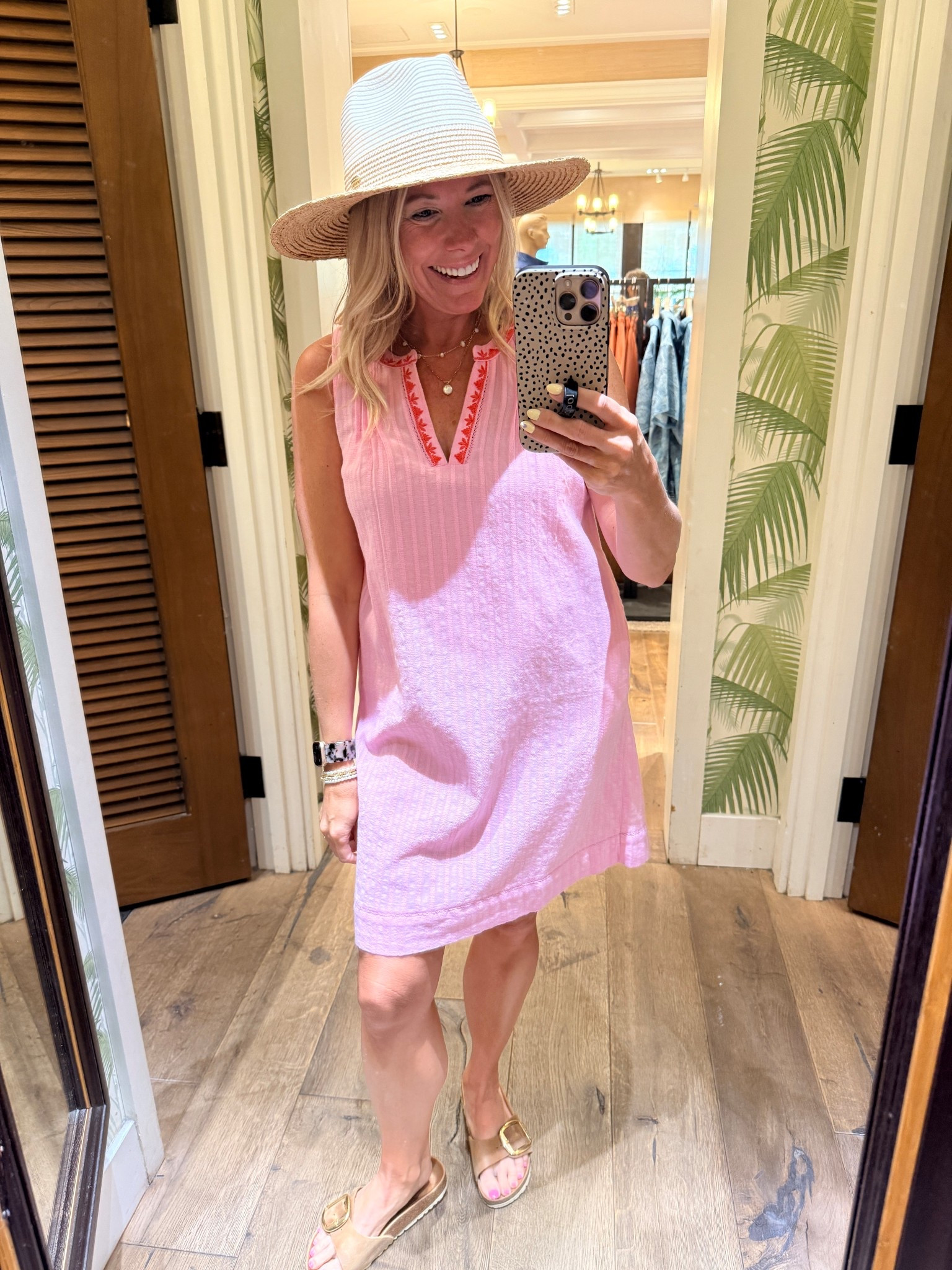 Size XS dress and straw hat 

#LTKootd #LTKMothersDay #LTKmomlife