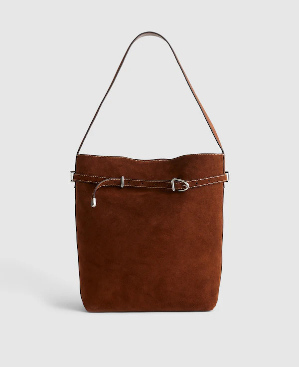 The Essential Belted Bucket Tote | Madewell
