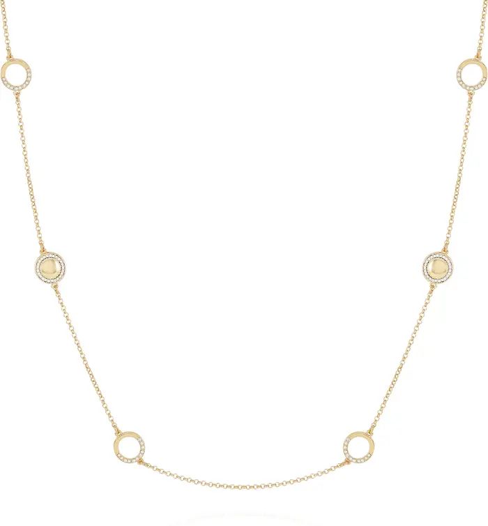 Goldtone Long Dainty Necklace | Nordstrom Rack