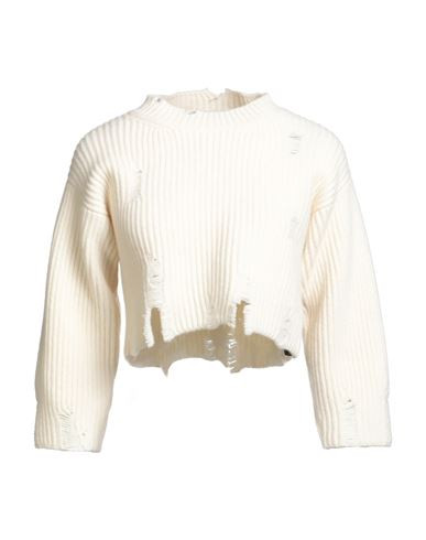 Ann Demeulemeester Woman Sweater Cream Size S Virgin Wool | YOOX (US)
