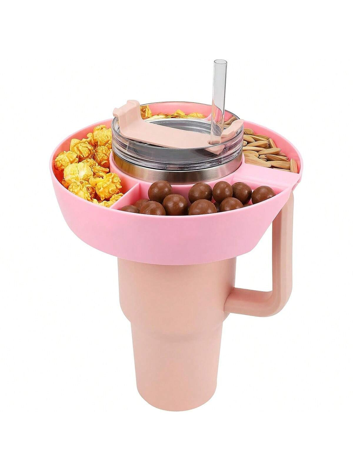 1pc Cup Accessory Snack Tray, Easy To Assemble, Suitable For Reusable Snack Containers In Accesso... | SHEIN