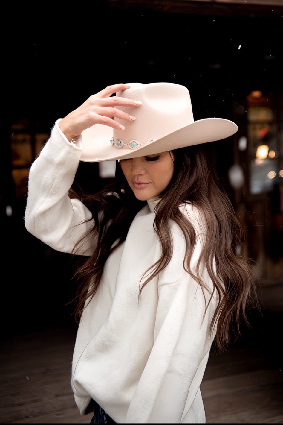 Gigi Pip Lane Hat with Turquoise Concho Band 
Code: Kristin15



#LTKstyletip #LTKFestival