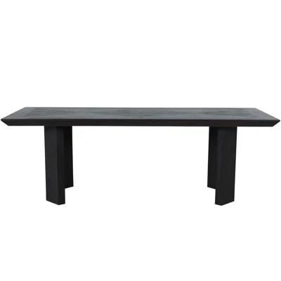 Shore 90" Mindi Solid Wood Dining Table | Perigold