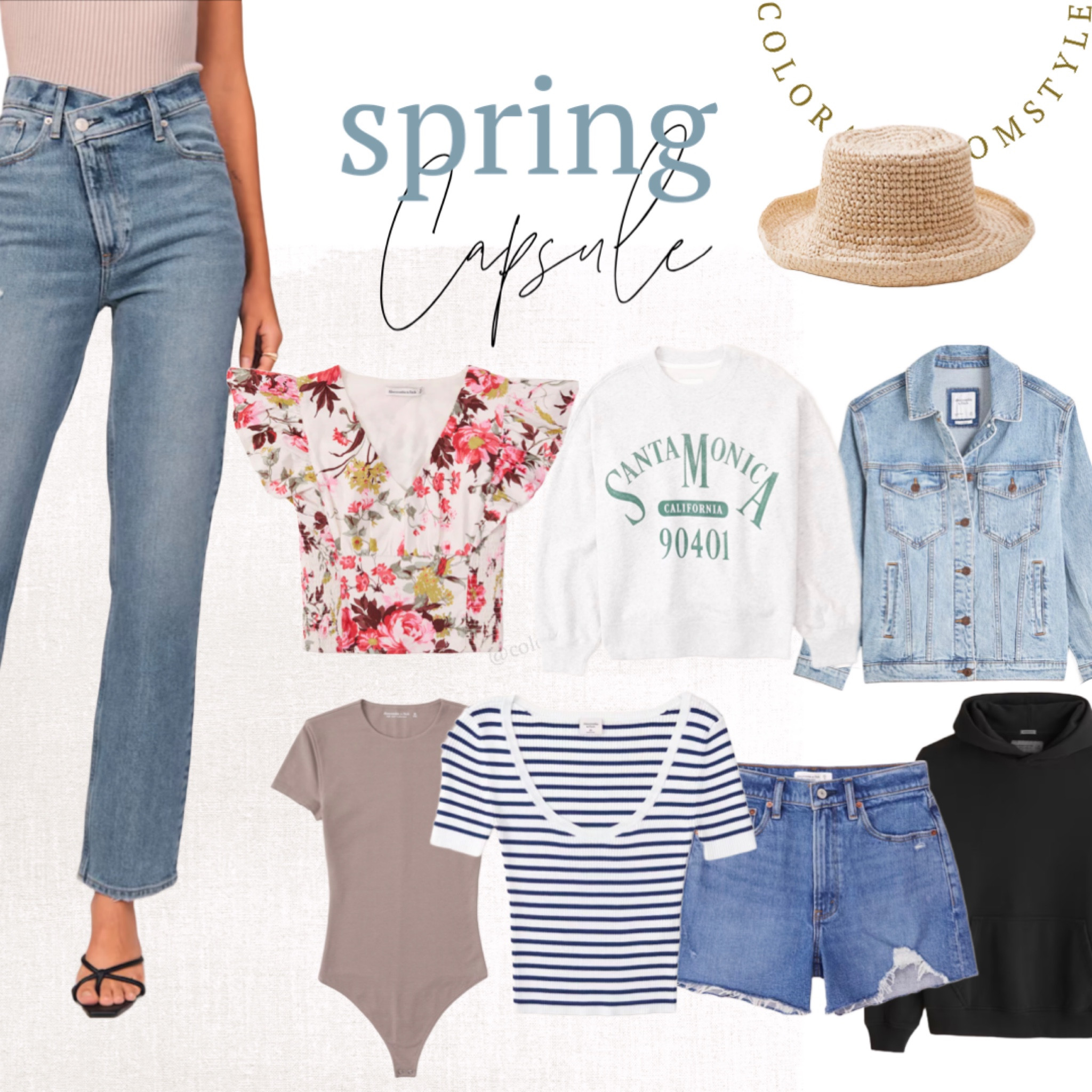 Florals, striped, ribbed, and cropped 

#LTKstyletip #LTKunder100 #LTKSeasonal