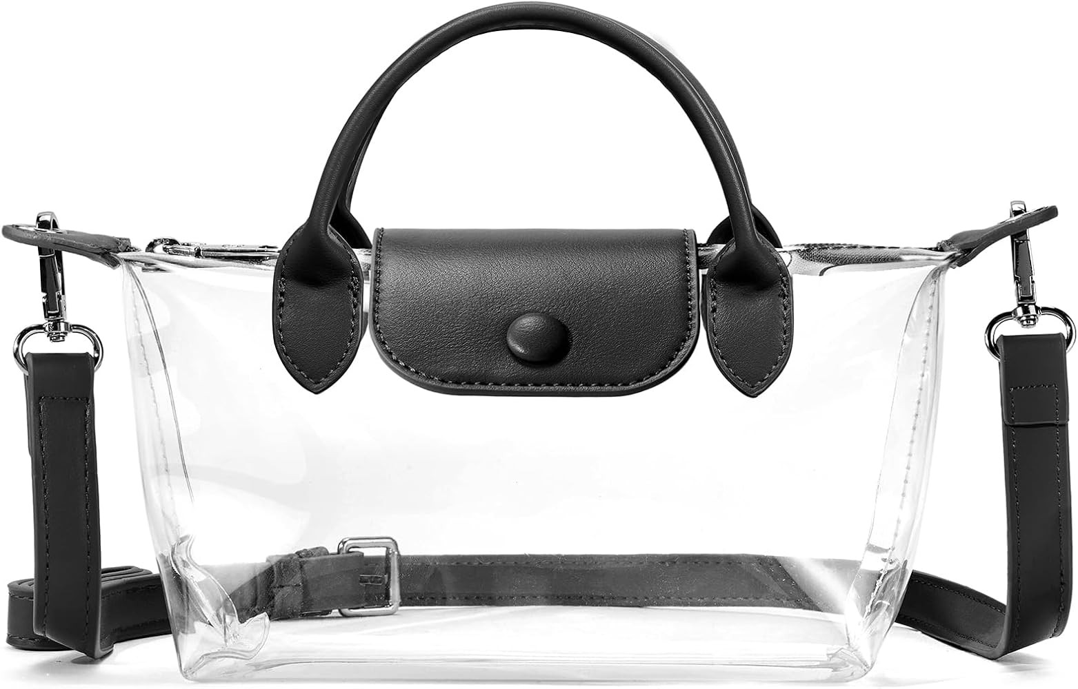 BOSTANTEN Small Clear Bag for Stadium Approved Crossbody Purse for Events | Amazon (US)