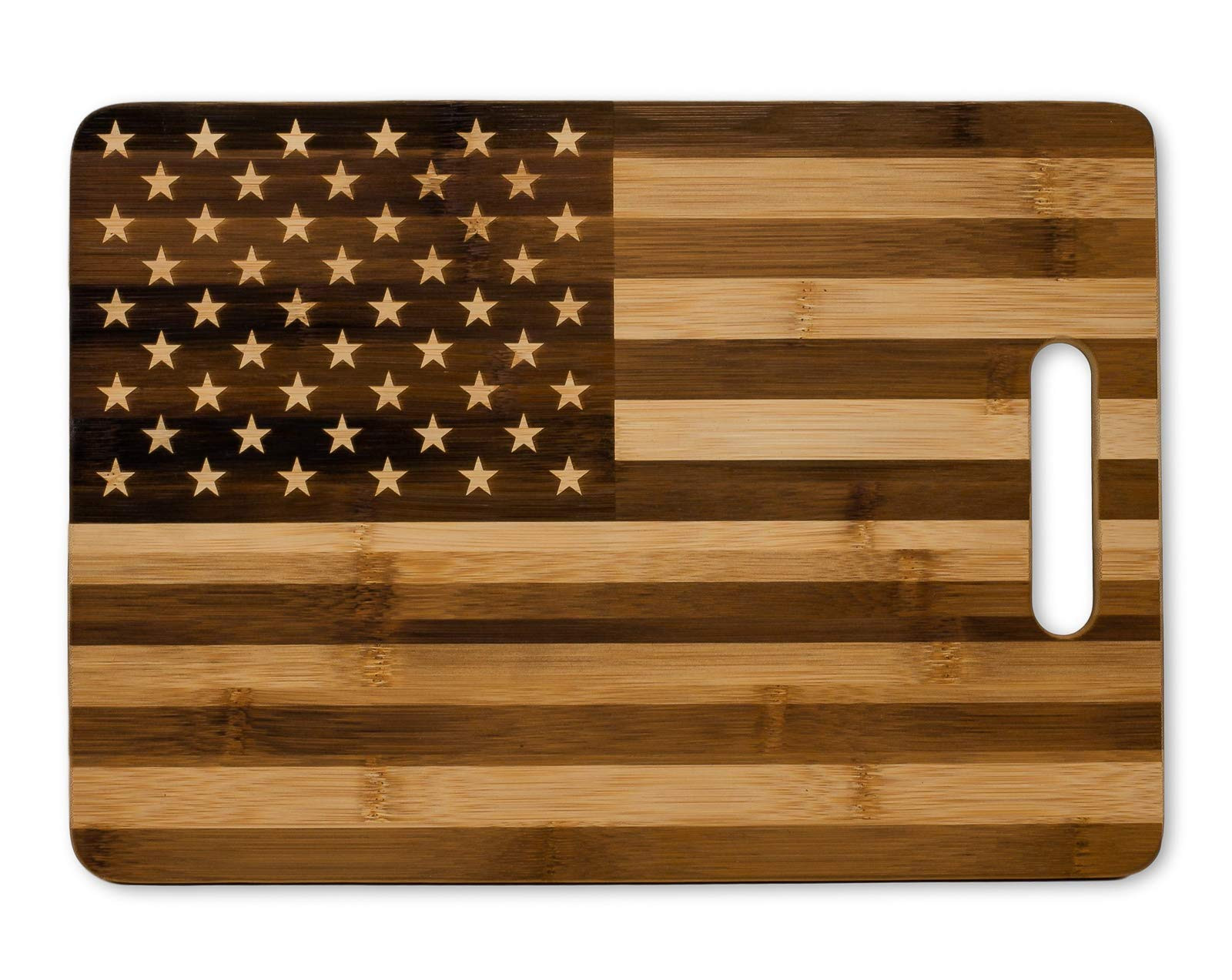 American Flag Cutting Board, Decorative Kitchen Chopping Block for Meat, Cheese, Bread, Vegetables a | Amazon (US)