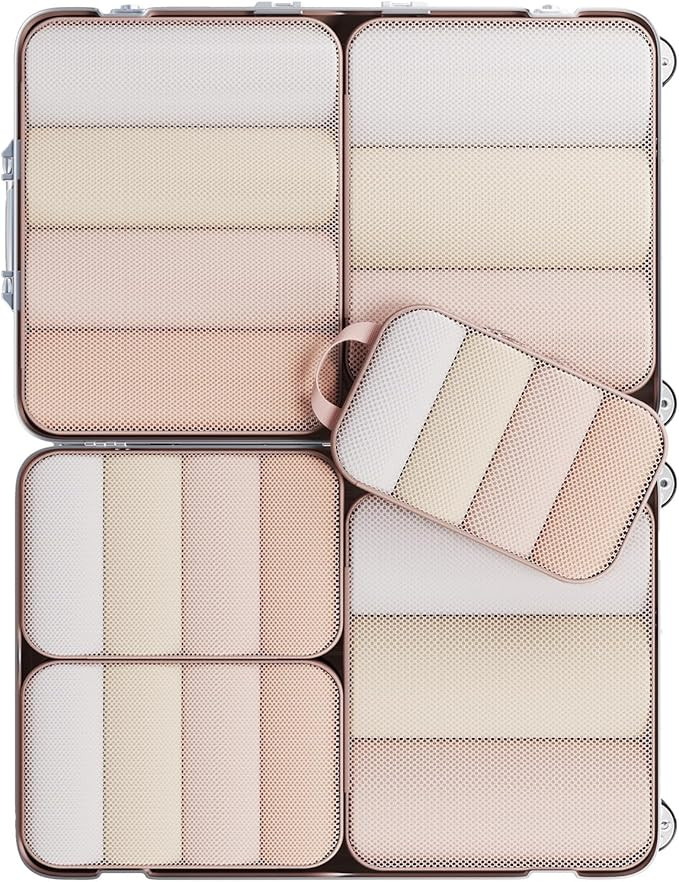 Veken 6/9/11 Set Compression Packing Cubes for Travel Essentials,Compressible Expandable Large Lu... | Amazon (US)